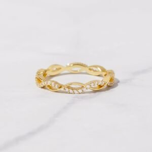 925 Silver Open Infinity Band