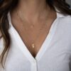 925 Silver Oval Medallion Necklace with 18-inch chain and 3-inch extension