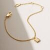 925 Silver Padlock Bracelet - Image 5