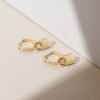 925 Silver Padlock Earrings - Image 5