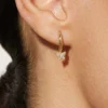 925 Silver Papillon Hoops - Image 4