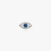 925 Silver Pave Evil Eye Stud - Image 3