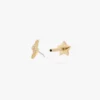 925 Silver Pave Lightning X Starr Flatback Stud - Image 2