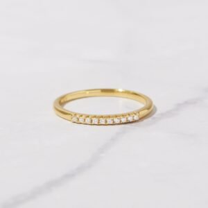 925 Silver Pave Set Ring