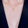 925 Silver Pear Drop Pendant - Image 2