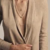 Gold-plated 925 Sterling Silver necklace with pearl centrepiece