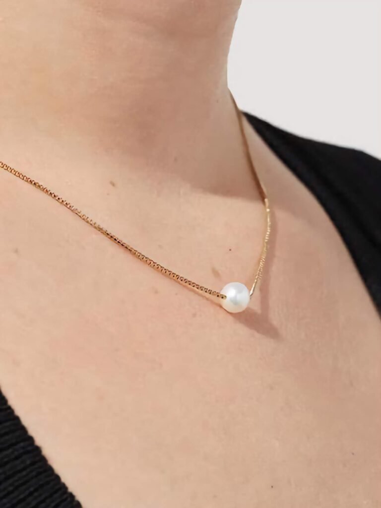 925 Silver Pearl Necklace