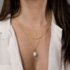 925 Silver Pearl Pendant Necklace - Image 2