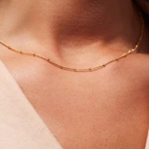 925 Silver Plain Bead Necklace