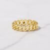 925 Silver Plain Chain Ring