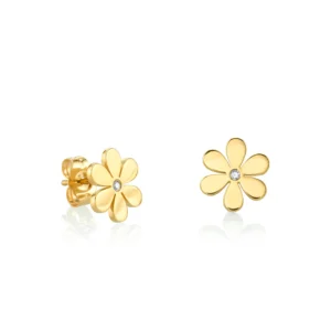 925 Silver Pure Daisy Stud