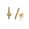 925 Silver Rainbow Bar Stud