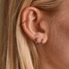 925 Silver Rainbow Ear Cuff, a piercing-free ear cuff design