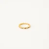 925 Silver Rainbow Enamel Evil Eye Ring - Image 4