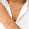 Classic twisted chain with polished rope texture and shine