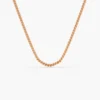 925 Sterling Silver rope chain with premium CZ diamond detailing