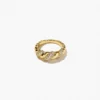 925 Silver Rope Pave Ring - Image 2