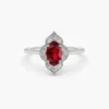 925 Silver Ruby Ring - Image 5