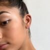 925 Silver Safety Pin Earrings - Image 3