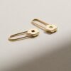 925 Silver Safety Pin Earrings - Image 8