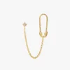 925 Silver Sia Link Earrings - Image 6