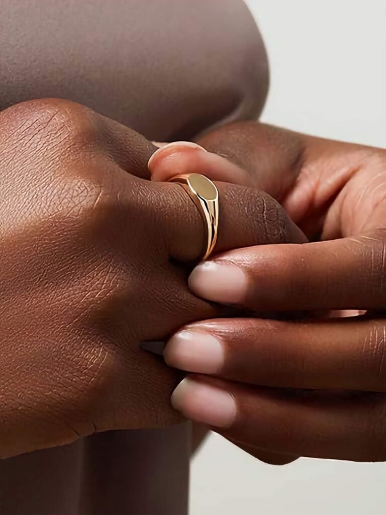 925 Silver Signet Ring