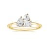 925 Silver Simple 3 Stone Ring