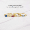 925 sterling silver ring with thick gold plating