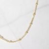 925 Silver Simple Beaded Necklace - Image 3