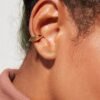925 Silver Simple Cuff Earrings - Image 2