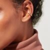 925 Silver Simple Cuff Earrings - Image 4