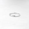 Nickel-free stacking ring with smooth polished finish