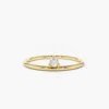 925 Silver Single Floating Diamond Ring - Image 5