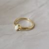925 Silver Small Oval Opal Ring - Image 2