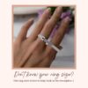 925 Silver Solitaire Pearl Ring - Image 3