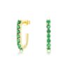 925 Silver Sparkler Pin Earrings with slim pin silhouette and sparkle