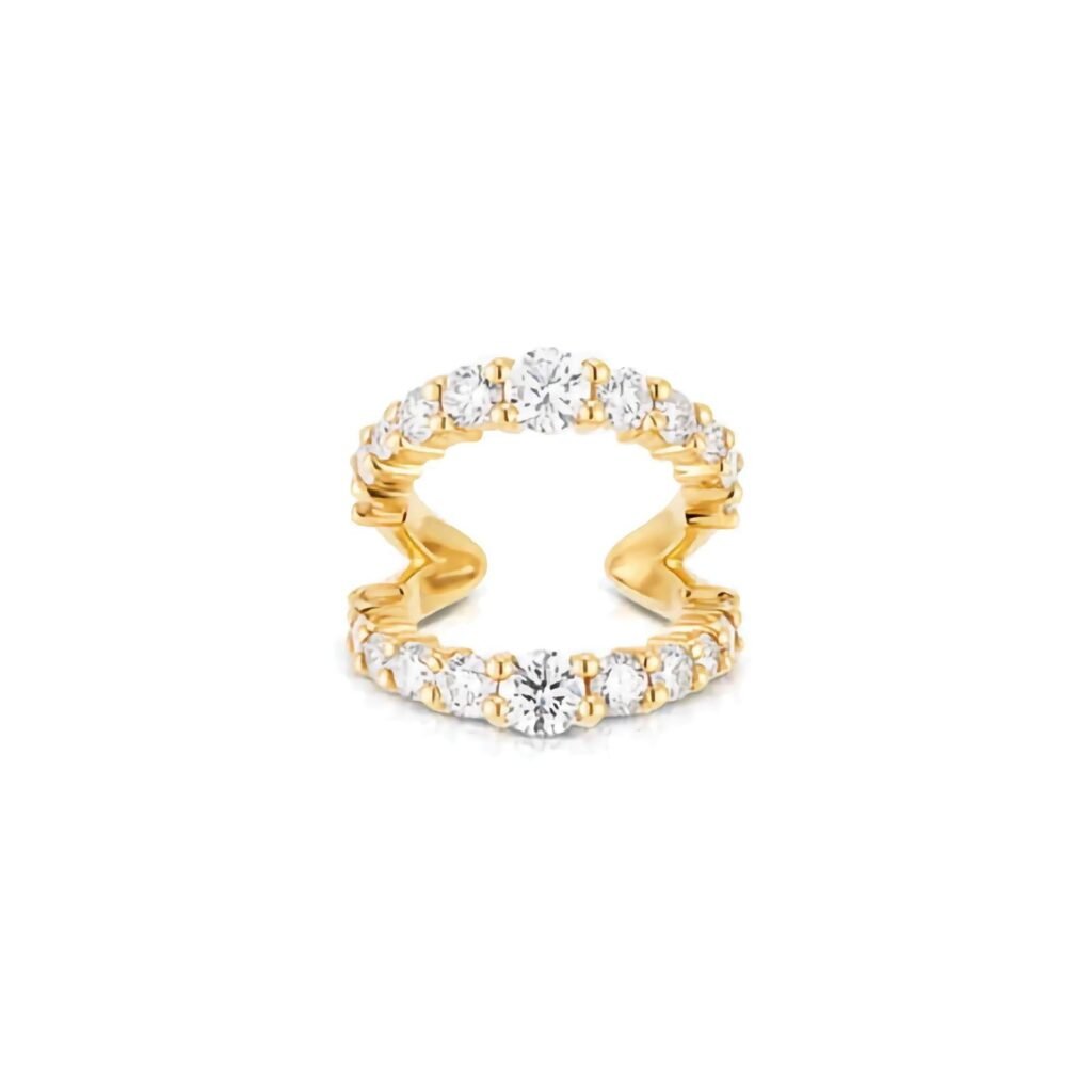 925 Silver Sparkler Split Cuff