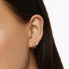 925 Silver Spiral Hoops - Image 2