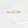 925 Silver Stacking Diamond Ring
