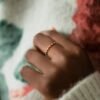 925 Silver Stacking Diamond Ring - Image 3