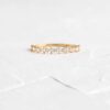 925 Silver Stacking Ring Diamond Ring - Image 2