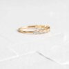 925 Silver Stacking Ring Diamond Ring - Image 3