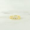 Delicate ring with a 3mm width and flowing shape