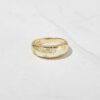 Star-studded ring in a clean modern style