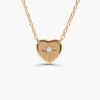 925 Silver Starburst Heart Necklace