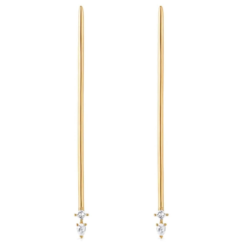 925 Silver Stiletto Earrings