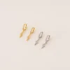 925 Silver Striker Hoops - Image 8