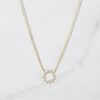 925 Silver Sunburst Necklace with sunburst pendant design