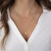 925 Silver Sunburst Necklace with adjustable 16 inch chain