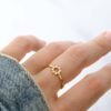 925 Silver Sunburst Ring - Image 3